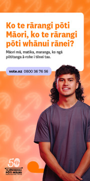 A social media post about the Māori Electoral Option in Ngāpuhi