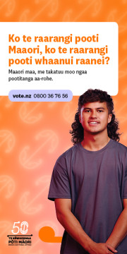 A social media post about the Māori Electoral Option in Tainui
